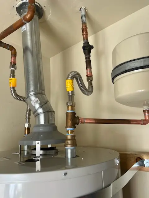Water heater installation and plumbing repair in Cornwall Terrace